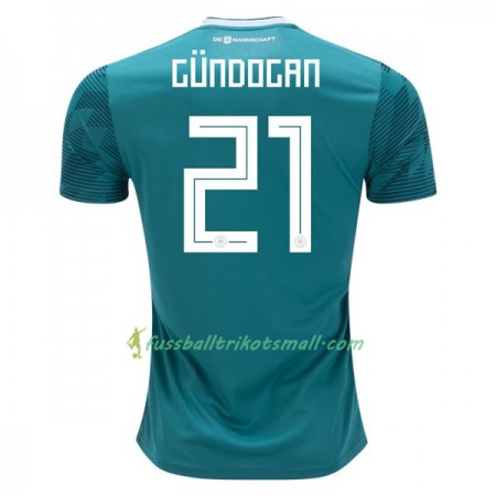 Günstige Fußballtrikots Deutschland Gundogan 21 WM 2018 Auswärts-trikot kaufen